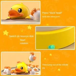 Juguete Educativo Montessori 2024, Patitos Amarillos Eléctricos con Música, Carrusel Saltarín para Fortalecer la Mano - Product Image 5