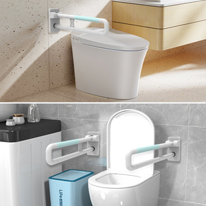 <b>Grab</b> <b>Bars</b> Stainless Steel Wall Mounted Anti Slip For Elderly And Disabled 150 Lbs Capacity Minimalist Design - Product Image 3