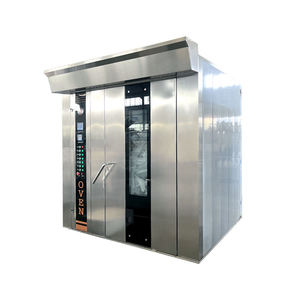 Ventes directes Four rotatif à 32 plateaux en acier inoxydable électrique Nouveau prix compétitif Burger Bun Cuisson Pain Boulangeries Maïs Fruit - Product Image 4