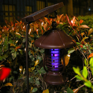 Lámpara Solar Antimosquitos para Exteriores con Luz UV, Resistente al Agua, para Jardín, Patio, Iluminación - Product Image 2