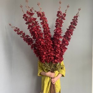 Larkspur-Flor Artificial para decoración del hogar, rama larga de seda falsa violeta, <span class=keywords><strong>Delphine</strong></span>, J-126, fábrica - Product Image 1