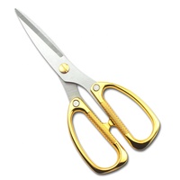 Ciseaux de tailleur professionnels pour la coupe de tissus et la broderie, bord lisse, logo personnalisé en acier inoxydable