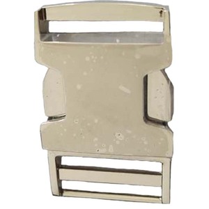 Hebilla de liberación lateral de 25 mm, chapada en metal, duradera, para bolsos - Product Image 3