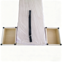 Torre de Pilates para Estudio de Yoga, Unidad de Pared de Madera de Arce con Color Personalizado y Plataforma para Tapete, para Entrenamiento Físico y Salud