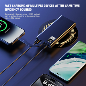 Ultra sottile 22.5W 10000mAh Power Bank ricarica rapida caricabatterie portatile con batteria esterna per telefoni cellulari Ultra sottile PowerBank - Product Image 6