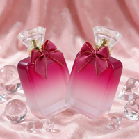 Flacon pulvérisateur de parfum en verre de 55 ml, élégant, vide, de qualité supérieure, personnalisable, fabriqué par Anding