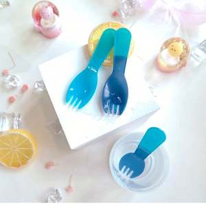 Usse ช้อนควบคุมอุณหภูมิสำหรับเด็กช้อนป้อนอาหารเด็กฝึกแบบนิ่มมาใหม่ - Product Image 5