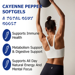 Cápsulas de Pimienta de Cayena de Marca Privada, Favorecen la Salud Inmunológica, Apoyan el Metabolismo, Favorecen la Digestión, Contiene Extracto de Boswellia - Product Image 6