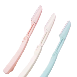 Juego de 3 Recortadores de Cejas Plegables, Color a Juego, Depiladora de Cejas Portátil, Herramienta de Cuidado de Belleza - Product Image 4