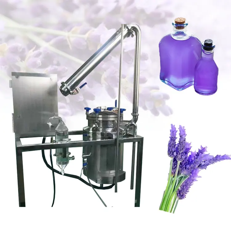 Essential oil reflux extraction concentrator concentrate extractor Rose essential oil equipment