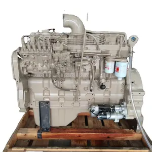 Cummins 6BTA5.9-C180 6BT5.9-C150 motor diesel de cuatro tiempos refrigerado por agua para excavadoras