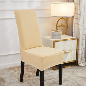 Fundas Elásticas Ajustables <span class=keywords><strong>de</strong></span> Licra para Sillas, Fundas Elásticas con Estampado <span class=keywords><strong>de</strong></span> Poliéster para Oficina, Fiesta y Boda - Product Image 4