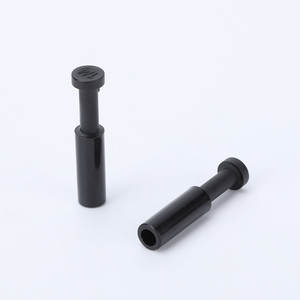 Connecteur pneumatique rapide, bouchon de tube PU, capuchon droit en plastique noir, insert de blocage, bouchon de tuyau, raccords de tuyauterie - Product Image 5