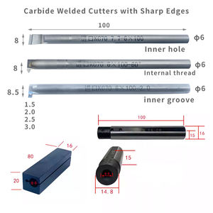 טונגסטן קרביד מפנה כלי הלחמה הלהב, כלי מפנה, כלי מפנה, להתאמה אישית, חד, כלי מחרטת עץ cnc - Product Image 4