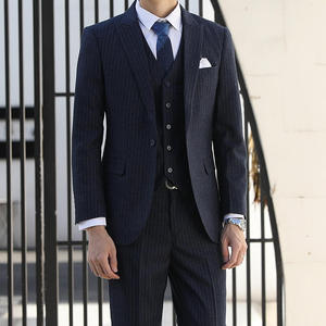 Costumes pour hommes 3 pièces personnalisés en Chine vente en gros costumes de <span class=keywords><strong>mariage</strong></span> pour hommes à bon <span class=keywords><strong>prix</strong></span> - Product Image 6