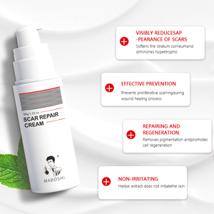 Crème douce <span class=keywords><strong>pour</strong></span> l'élimination des cicatrices, <span class=keywords><strong>pommade</strong></span> réparatrice <span class=keywords><strong>pour</strong></span> brûlures et ébouillantements, crème anti-acné <span class=keywords><strong>pour</strong></span> le visage - Product Image 6