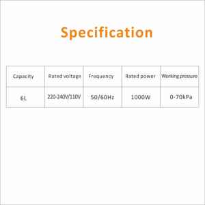 Autocuiseur Ewant 6L publicités appareil de cuisine domestique multifonctionnel autocuiseur électrique automatique numérique - Product Image 3