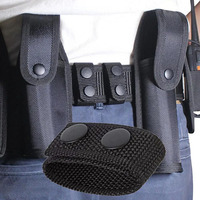 Ceinture multifonctionnelle à double boucle large réglable et durable pour sports de plein air, camping, randonnée et tactique