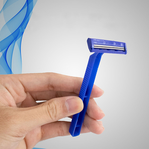 ตลับมีดโกนหนวดใบมีดคู่แบบใช้แล้วทิ้งสำหรับผู้ชายเครื่องไสเส้นผมโลโก้ออกแบบได้ตามต้องการผลิตภัณฑ์ใหม่ - Product Image 3