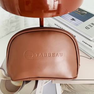 Sac cosmétique en cuir PU mode sacs de maquillage personnalisés sacs de rangement portables pour femmes hommes voyage en plein air plage - Product Image 4