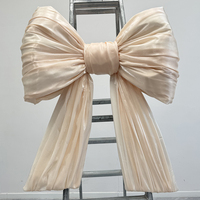 Populaire géant belle arc décoration fleur artificielle décoration de mariage centre commercial affichage fenêtre décoration ornements