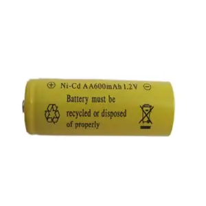 1.2V Ni-Cd電池 単3形 <span class=keywords><strong>600mAh</strong></span> 800mAh 900mAh <span class=keywords><strong>NiCd</strong></span>電池 1.2V充電式 - Product Image 1