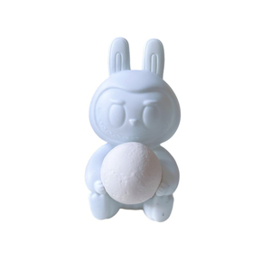 Bán Buôn Của Mặt Trăng Đèn Chất Lỏng Gấu Vinyl Cơ Sở Màu Trắng, Ánh Sáng Ban Đêm Thỏ, Món Quà Của Trẻ Em Con Heo Đất Ngân Hàng - Product Image 2