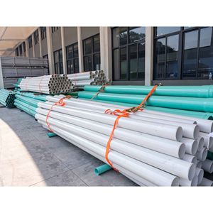 Tubo di drenaggio in PVC ad alta pressione SDR35 ASTM/DIN <span class=keywords><strong>per</strong></span> sistemi di <span class=keywords><strong>irrigazione</strong></span>, fognature e condotte idriche - Product Image 1