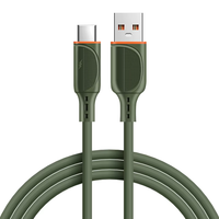 Cable de Datos USB-C a Tipo-C Multifunción de Carga Rápida 6A con Núcleo de Cobre Puro de Excelente Calidad, Origen: Pakistán