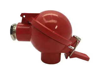 Tête de thermocouple de capteur de température d'utilisation industrielle MICC 255g tête de thermocouple DANA rouge IP65 de IEC 529