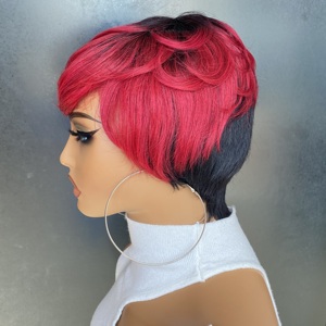 วิกผมสั้นตรงแบบพิกซี่คัท ไม่มีเชือกผูก ราคาส่งถูก - Product Image 6