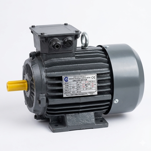 Motor eléctrico trifásico de 3 hp, 2880 rpm, 2 polos, montado con brida, de alta resistencia, industrial, de alta eficiencia, para servicio continuo y alta velocidad. - Product Image 1