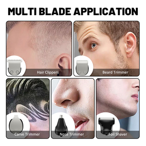 Có thể sạc lại râu tông đơ Kit cho ria mép mũi tóc và ánh sáng chi tiết và chải chuốt với Tiền Thưởng pin khô mũi tông đơ - Product Image 4