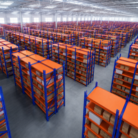 Système de rayonnage en acier de haute qualité à prix direct usine, avec plateforme en treillis métallique, longue durée de vie, capacité de 500-3000 kg, vente en gros