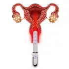Temuan baru lampu inframerah merah dan lampu bule pemijat vagina mainan seks dewasa dengan vibrator dildo antimikroba untuk wanita