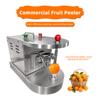 Épluche-fruits entièrement automatique, machine électrique 80W avec lame réglable pour pommes, poires, oranges et mangues de 50 à 100 mm