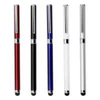 Stylo à bille en métal promotionnel de haute qualité 2in1 Touch cadeau de luxe stylo en métal avec logo personnalisé pour Pad/tablette