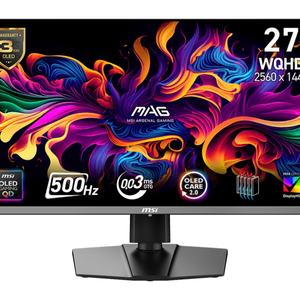 Monitor para Juegos MAGMAG 272QP QD-OLED X50 de 26.5 Pulgadas WQHD 500Hz 0.03ms (GtG) con Marco Plano, Venta al por Mayor - Product Image 1