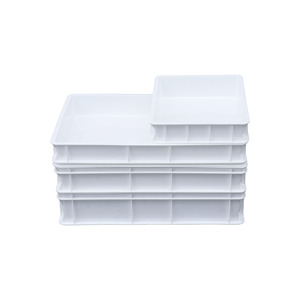 JOIN Boîte d'épreuvage empilable, lavable à la vaisselle, durable, plateau à pâte rectangulaire Organisateur de garniture à <span class=keywords><strong>pain</strong></span> Boîte à pâte à pizza en plastique blanc - Product Image 5