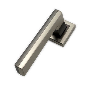 高品质锌杆门把手MTB/MSN彩色玫瑰花结 - Product Image 1