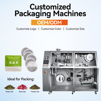 Machine d'emballage entièrement automatique à haute efficacité pour sachets de thé, pour le remplissage de thé vert, noir, oolong, rose et thé en vrac, avec fonctionnement stable