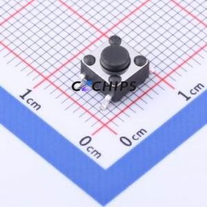 TC-6601-4.5-160G Tactile Switch SMD-4P,6x6mm Switch Single Pole Single Throw Round Button 1.6N Vertical Mount - Product Image 1