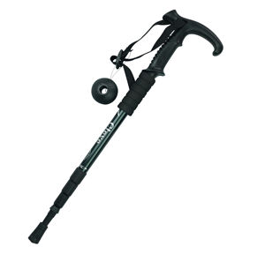 Bâtons de <span class=keywords><strong>marche</strong></span> <span class=keywords><strong>nordique</strong></span> de haute qualité à 3 sections, bâtons de randonnée pliables, poignée en T, aluminium, longueur réglable 55-<span class=keywords><strong>110</strong></span> cm, alliage de carbure - Product Image 2