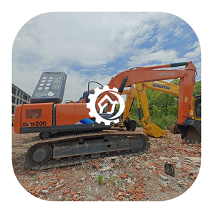 Escavadora Usada <span class=keywords><strong>Hitachi</strong></span> ZX200 do Japão, Máquina Pesada de 20 Toneladas, <span class=keywords><strong>Hitachi</strong></span> ZX200 de Segunda Mão para Construção - Product Image 1