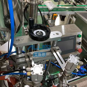 Pasta de crema de doble cabeza completamente automática, máquina de llenado de crema de masaje de bálsamo labial químico de calentamiento a temperatura constante con PLC - Product Image 5