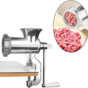 Hachoir à porc en acier inoxydable pour la maison, à monter sur table, pour farcir les saucisses - Product Image 4