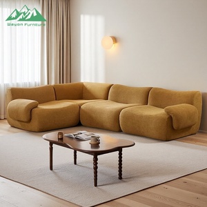Modern Design Convertible Modular Sectional Set with Washable <b>Cover</b> High Density Foam <b>for</b> Villa Living Rooms - Product Image 1