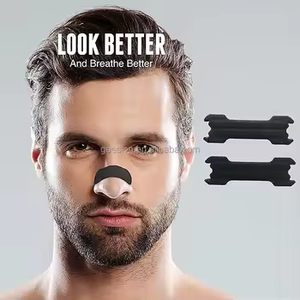 2024 nuevo tipo tiras nasales negras cinta para la nariz para dormir tiras para la nariz antironquidos - Product Image 3