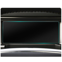 Film de protection d'écran en verre trempé anti-lumière bleue HDR ultra-clair pour tableau de bord GPS, durable et facile à installer
