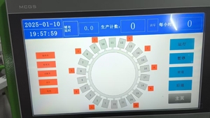 50*70cm Pallet Kích thước mười màu sắc hai mươi hai Bảng tự động màn hình máy in cho vải phẳng mục - Product Image 5